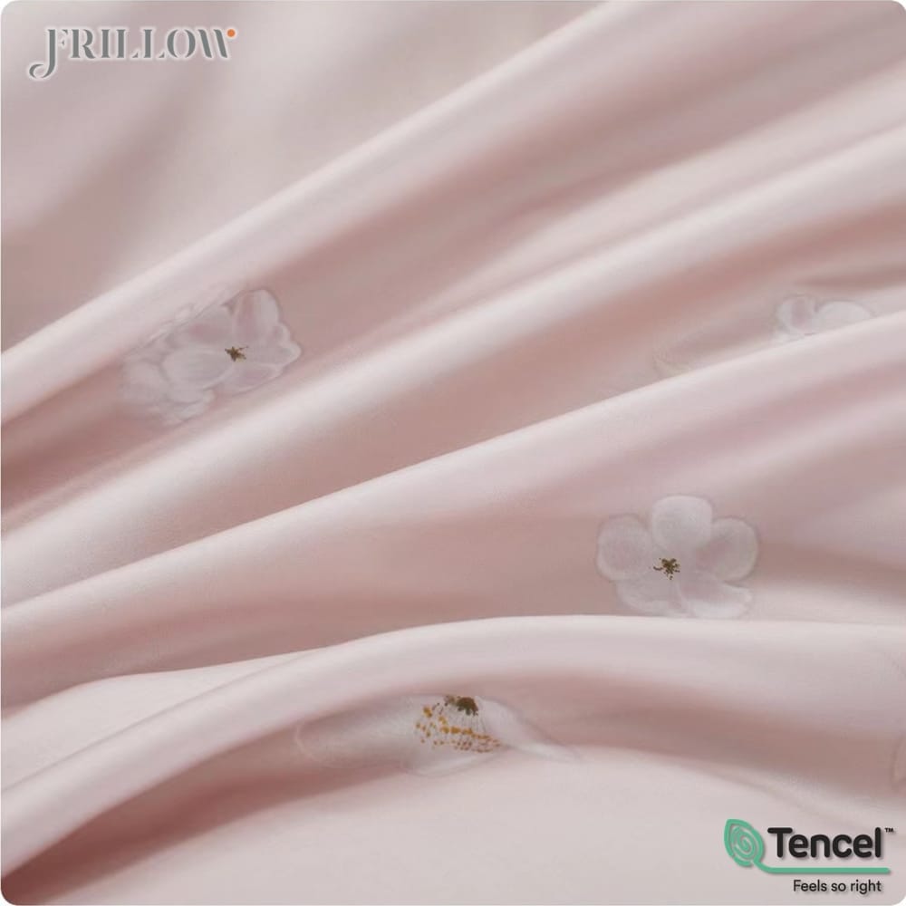 ปลอกผ้านวม 100X90 นิ้ว FRILLOW TENCEL&trade; 1180TC สี LADY BLOOM